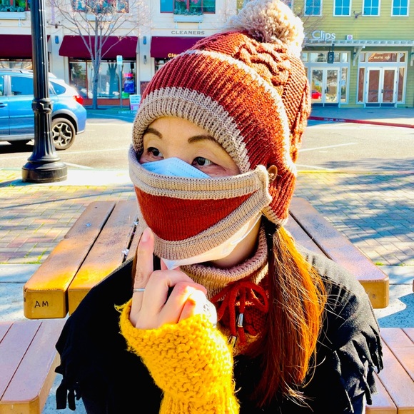 ?NEW Hat Scarf Face Mask 3-In-1 Combination main image 8